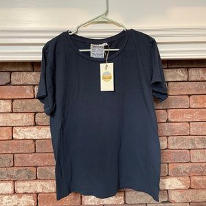 Navy Jungmaven Ojai tee